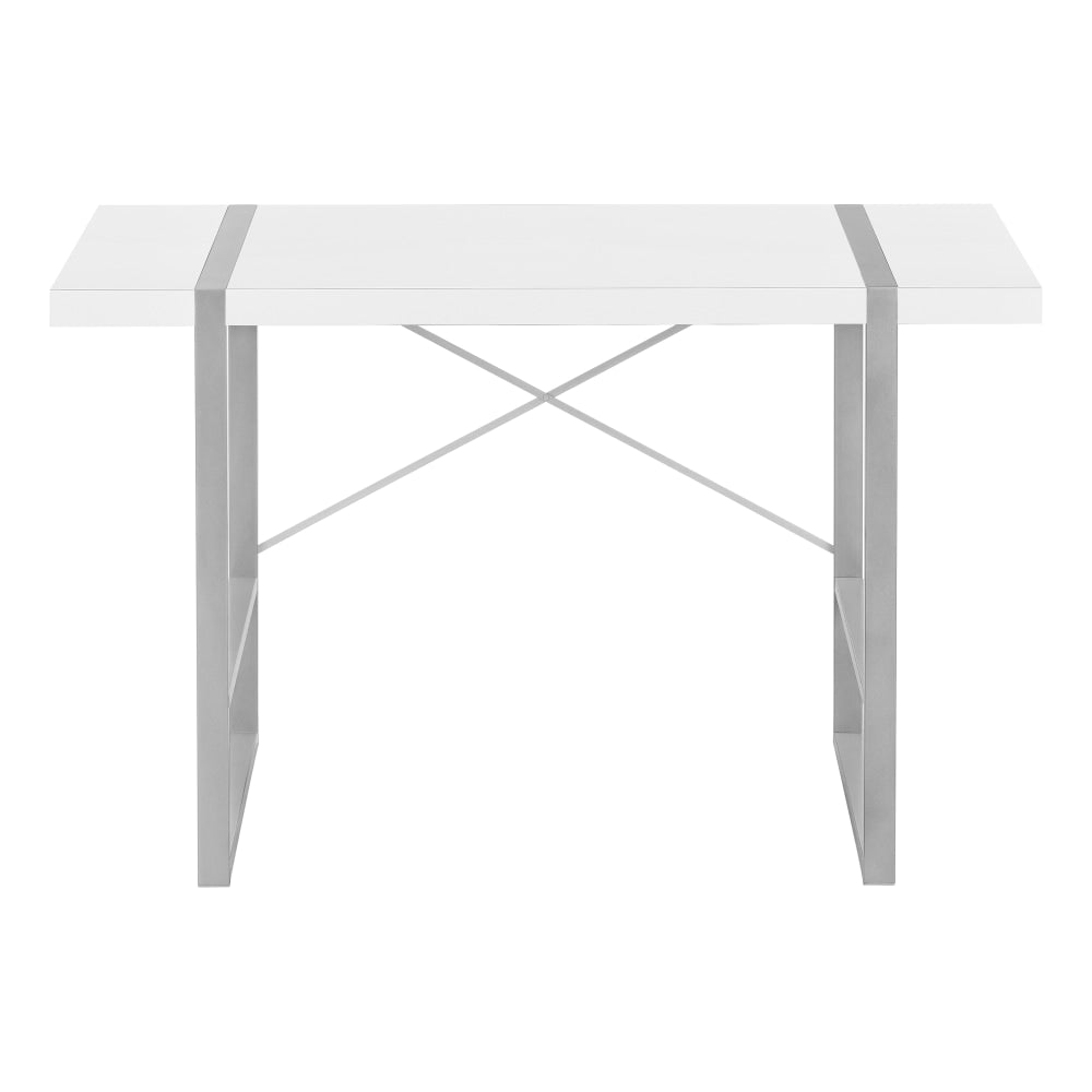 Monarch Specialties Randy 49inW Computer Desk, White