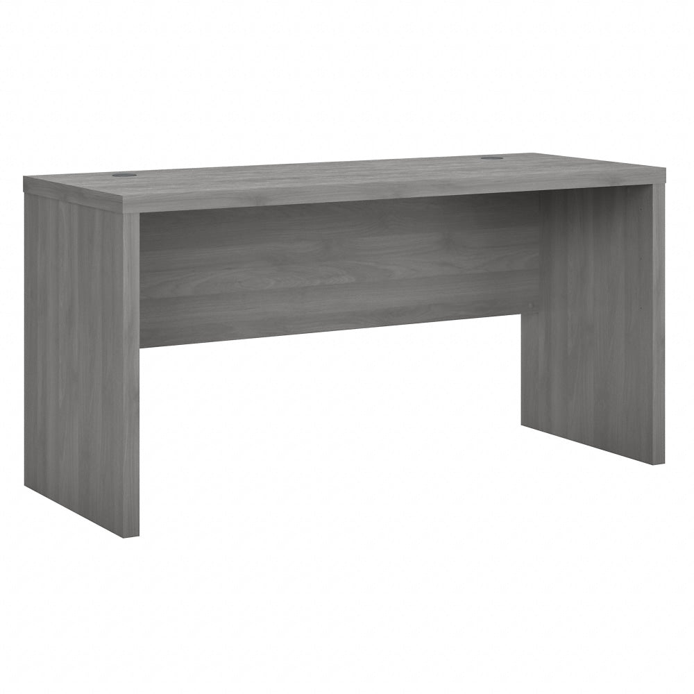 Bush Business Furniture Echo 60inW Credenza Computer Desk, Modern Gray, Standard Delivery