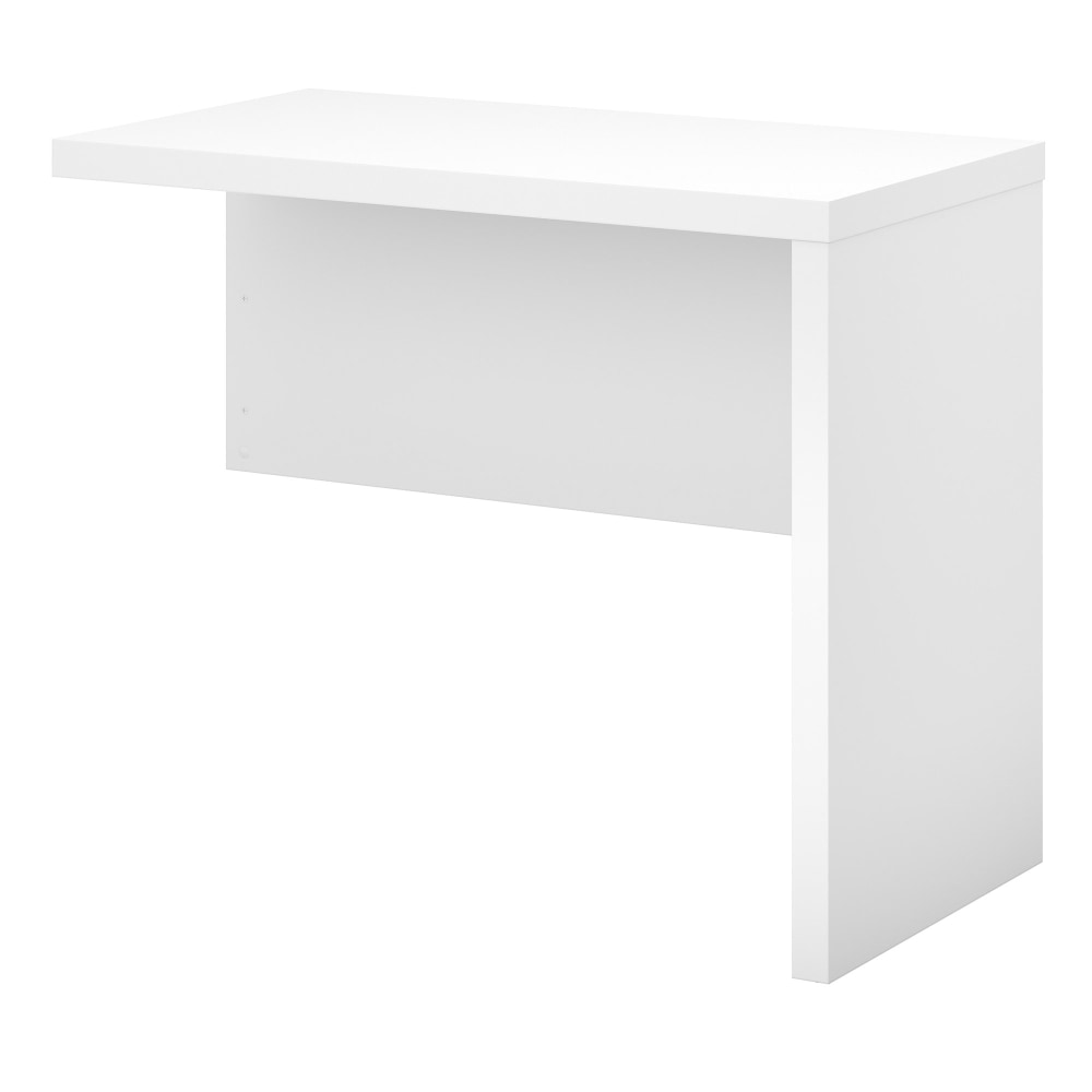 Bush Business Furniture Echo 36inW Desk Return, Pure White