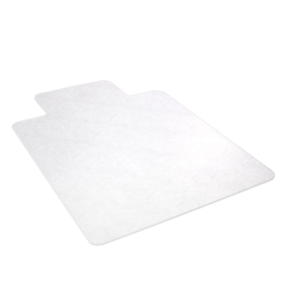 Deflecto Earth Source Chair Mat For Hard Floors, Standard Lip, 36in x 48in, Clear