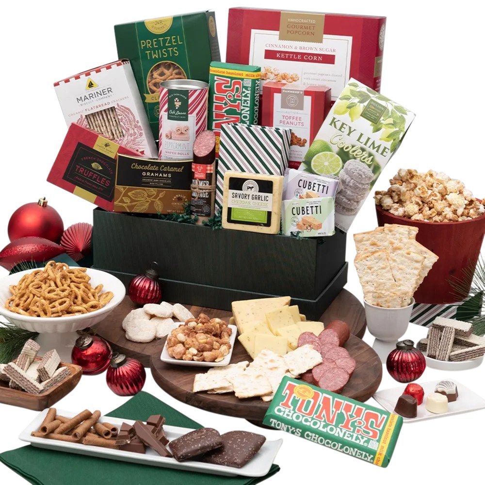 Gourmet Gift Baskets Premium Christmas Gift Basket