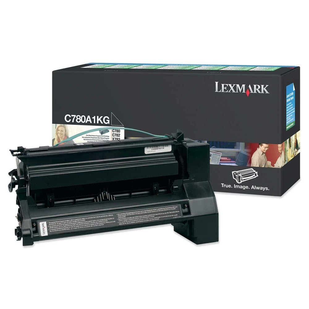 Lexmark C780A1KG Black Return Program Toner Cartridge