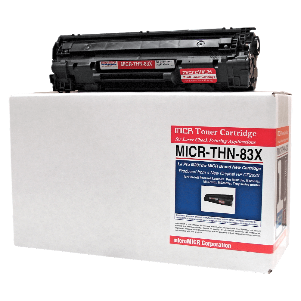 MicroMICR Remanufactured Black High Yield Toner Cartridge Replacement For HP CF283X, THN-83X