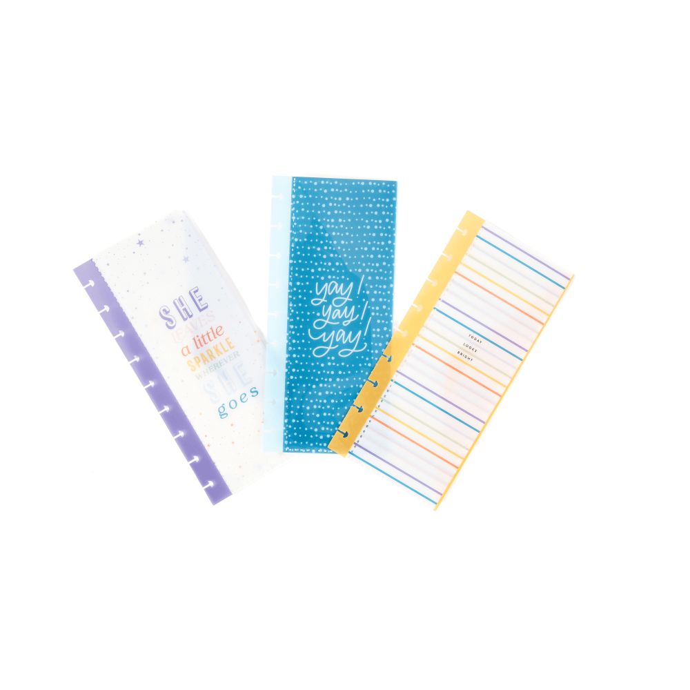 Happy Planner Today Looks Bright Envelopes, 4-1/4in x 9-1/4in, Multicolor, Pack Of 3 Envelopes