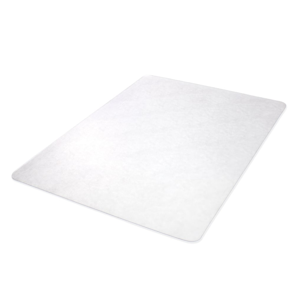 Deflecto Earth Source Chair Mat For Hard Floors, Straight Edge, 36in x 48in, Clear