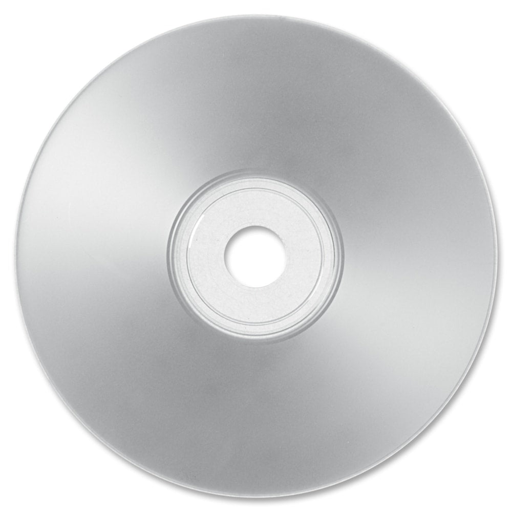 Verbatim Inkjet-Printable CD-R Disc Spindle, Silver, Pack Of 100