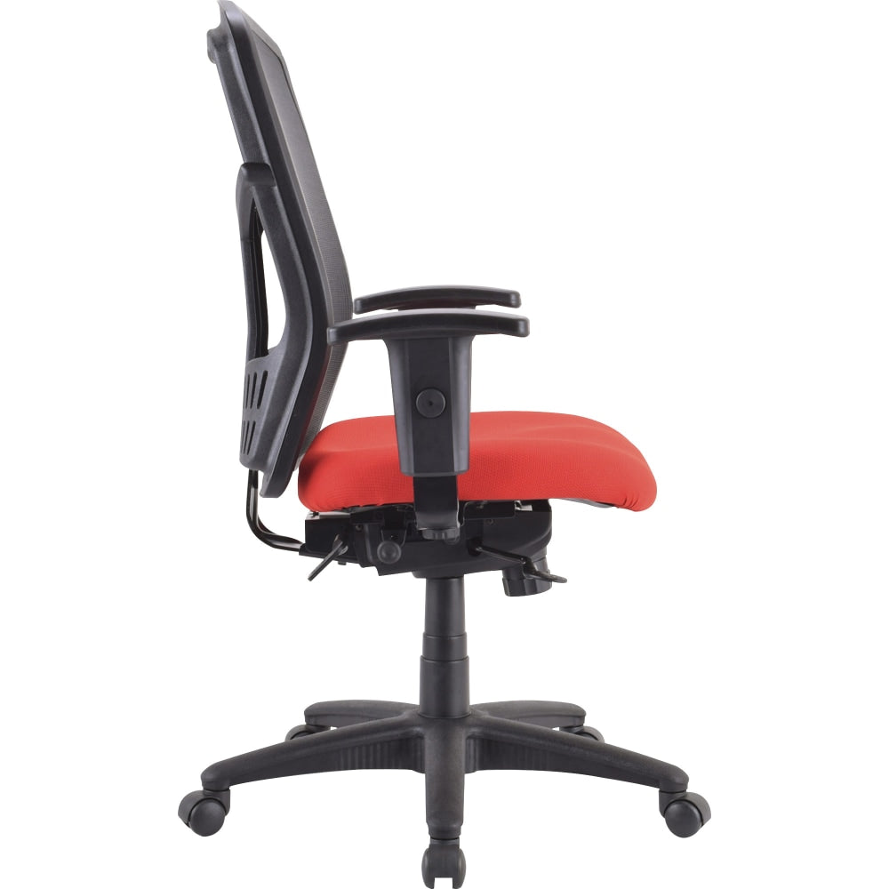 Lorell Premium Seat - Red - Fabric - 1 Each