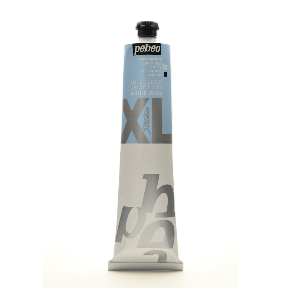 Pebeo Studio XL Oil Paint, 200 mL, Bright Blue, Pack Of 2