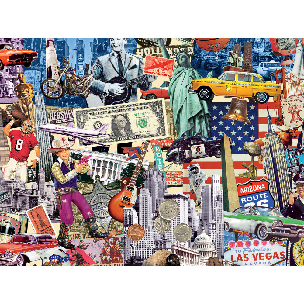 Willow Creek Press 500-Piece Puzzle, Americana