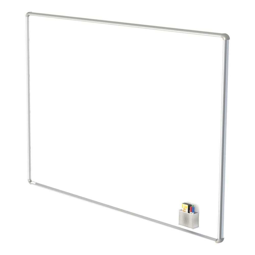 Ghent Nexus Magnetic Dry-Erase Whiteboard, 36in x 48in, Aluminum Frame With Satin Silver Finish