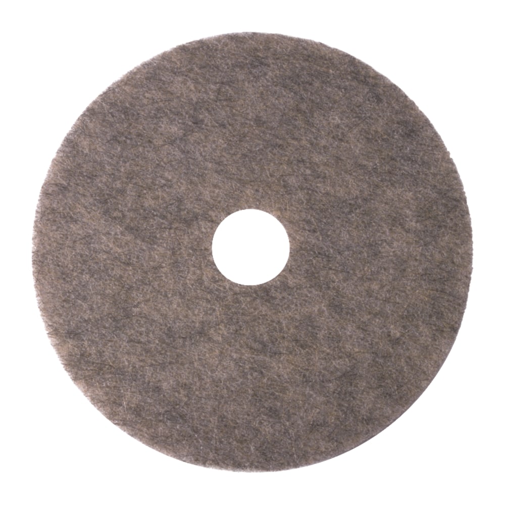 Niagara 3700N Super Hogs Hair Burnishing Pads, 20in, Gray, Case Of 5