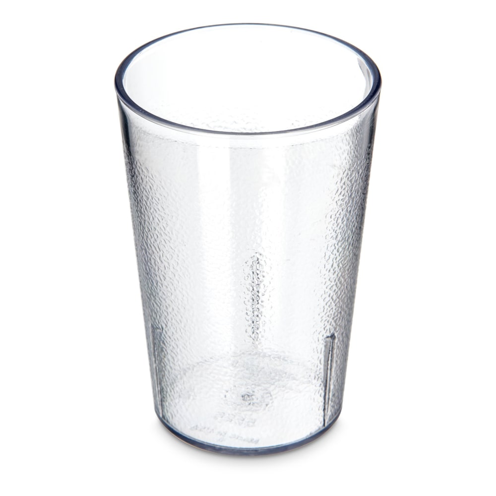 Carlisle Stackable SAN Plastic Tumblers, 8 Oz, Clear, Pack Of 72