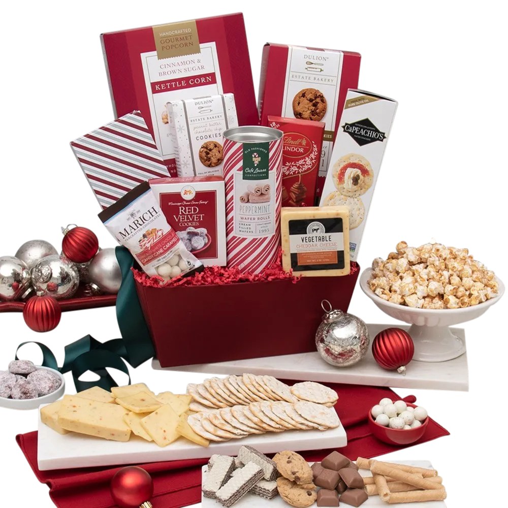 Gourmet Gift Baskets Classic Christmas Gift Basket