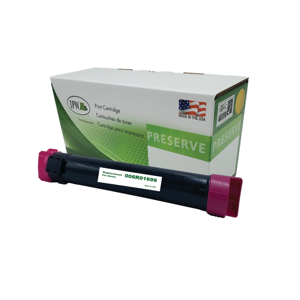 IPW Preserve Remanufactured Magenta Toner Cartridge Replacement For Xerox 006R01699, 006R01699-R-O