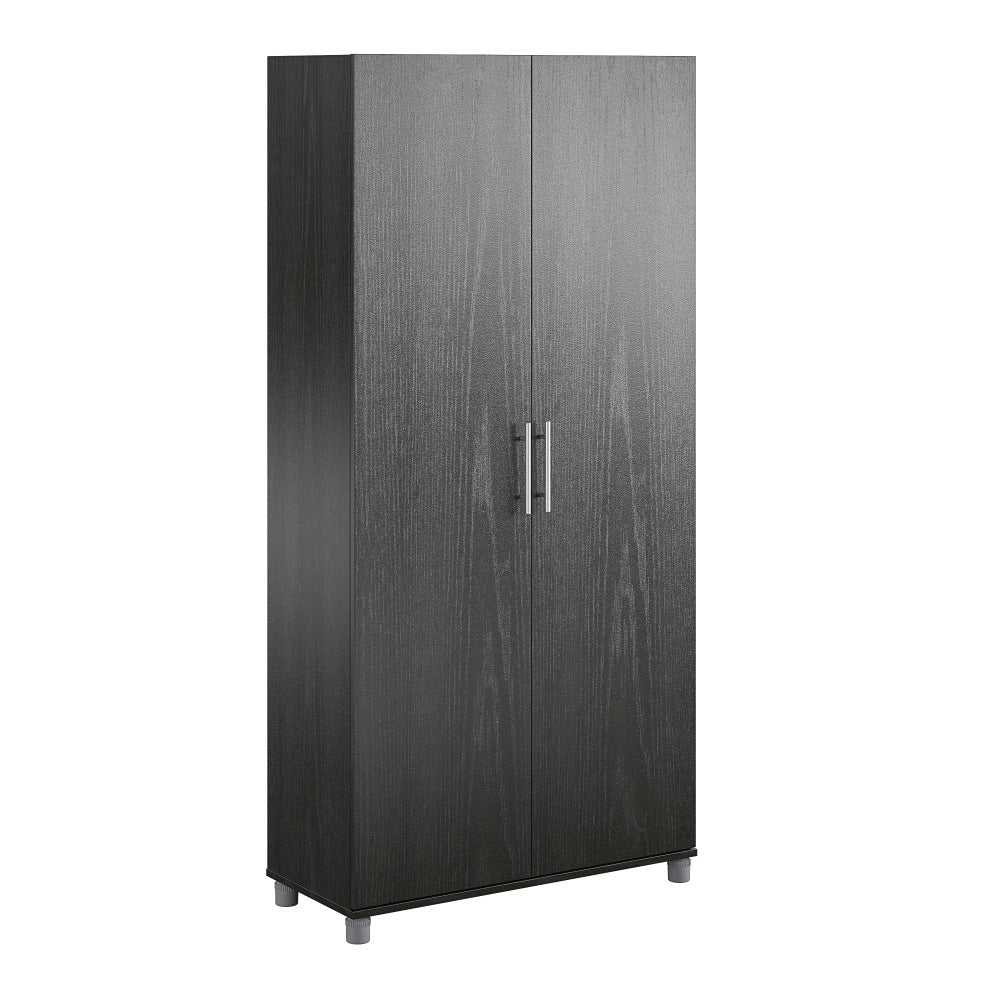 Ameriwood Home Camberly 36inW Utility Storage Cabinet, Black