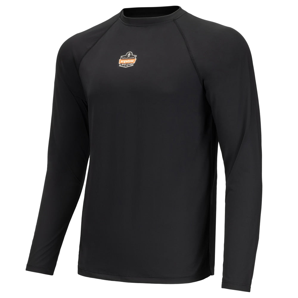 Ergodyne N-Ferno 6436 Lightweight Base Layer Shirt, Large, Black