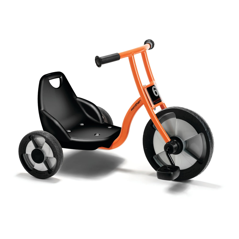 Winther Circleline Easy Rider Tricycle, 22 1/2inH x 20 1/16inW x 32 11/16inD, Orange