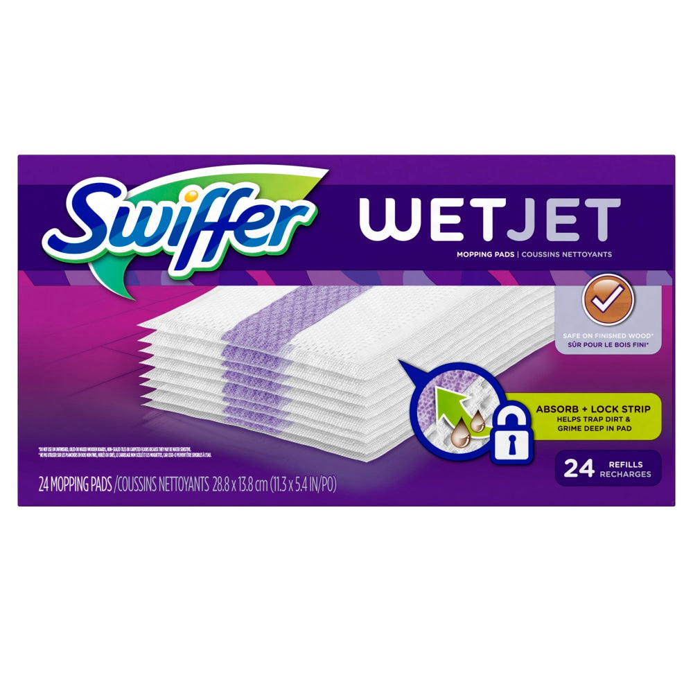 Swiffer WetJet Pad Refills, Pack Of 24