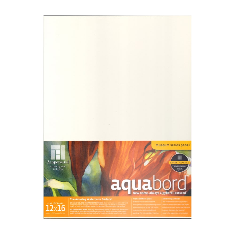 Ampersand Aquabord, 12in x 16in, Pack Of 2