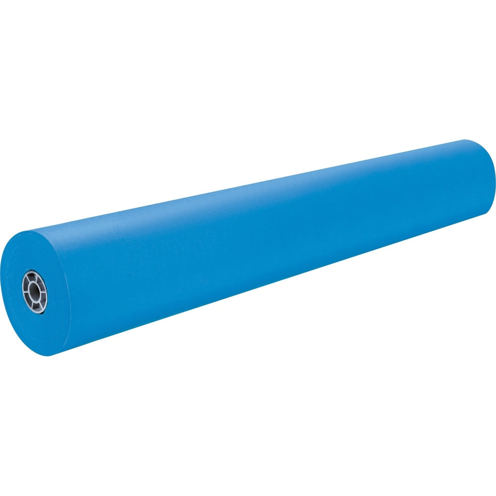 Pacon Rainbow Duo-Finish Kraft Paper Roll, 36in x 1000ft, Brite Blue