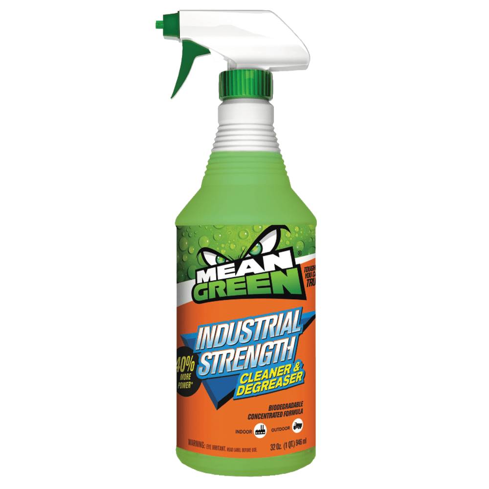 Mean Green Industrial Strength Cleaner And Degreaser Spray, 32 Oz Bottle, Case Of 12