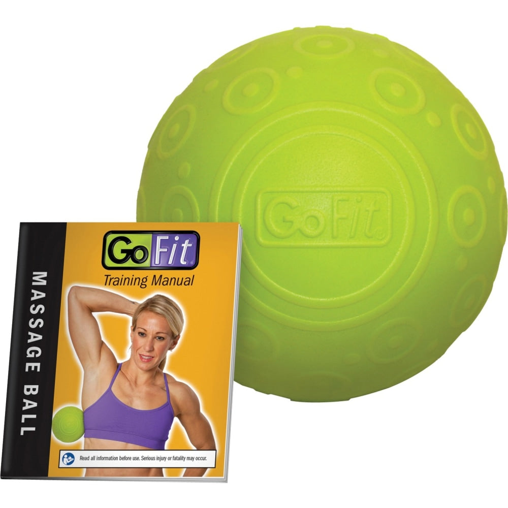 GoFit 5-Inch Deep-Tissue Massage Ball - Foam