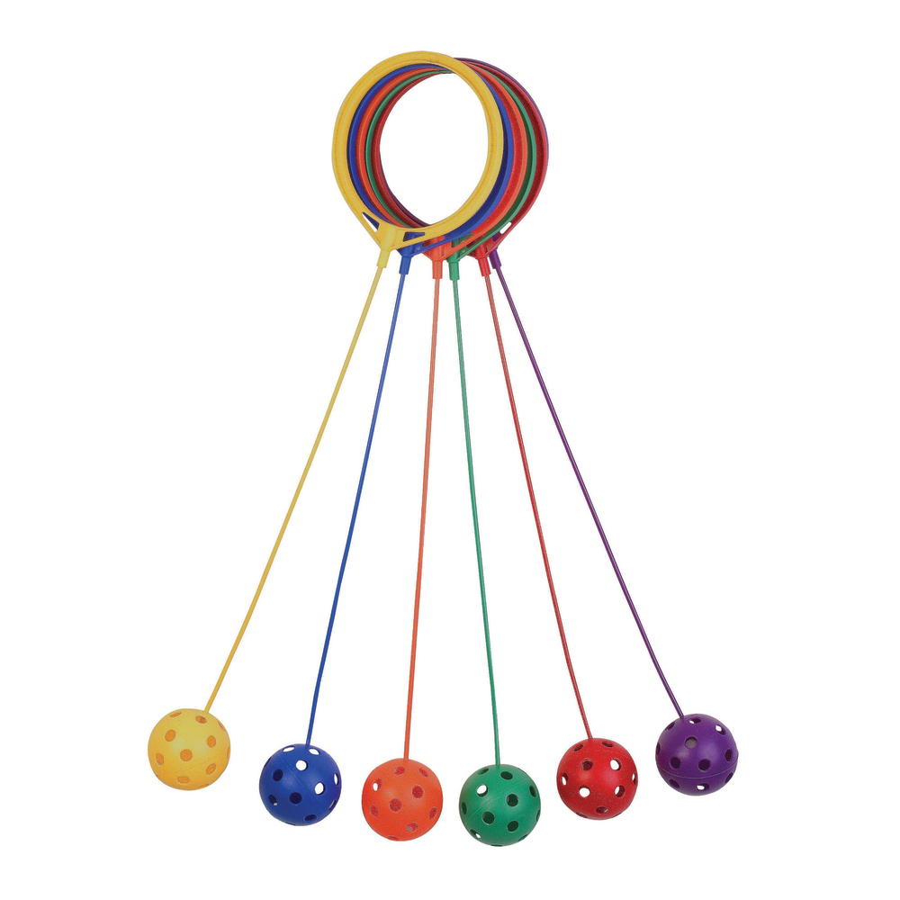 Champion Sports Swing Balls, Assorted Colors, Pack Of 6