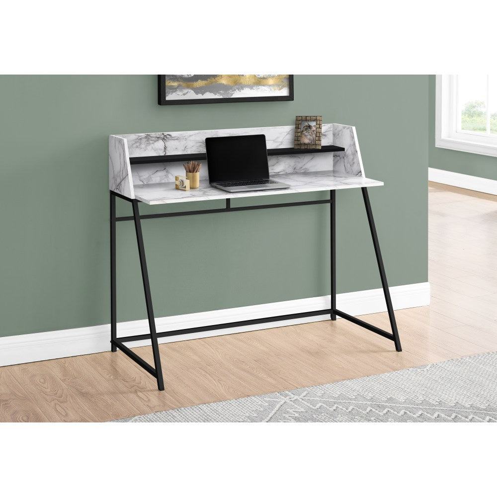 Monarch Specialties Mattie 48inW Computer Desk, White/Black