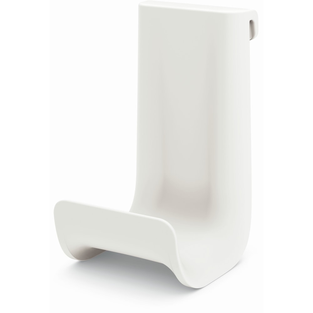 HON Fuse Pedestal Hanging Hook, 3-1/4inH x 1-7/8inW x 2-1/4inD, White