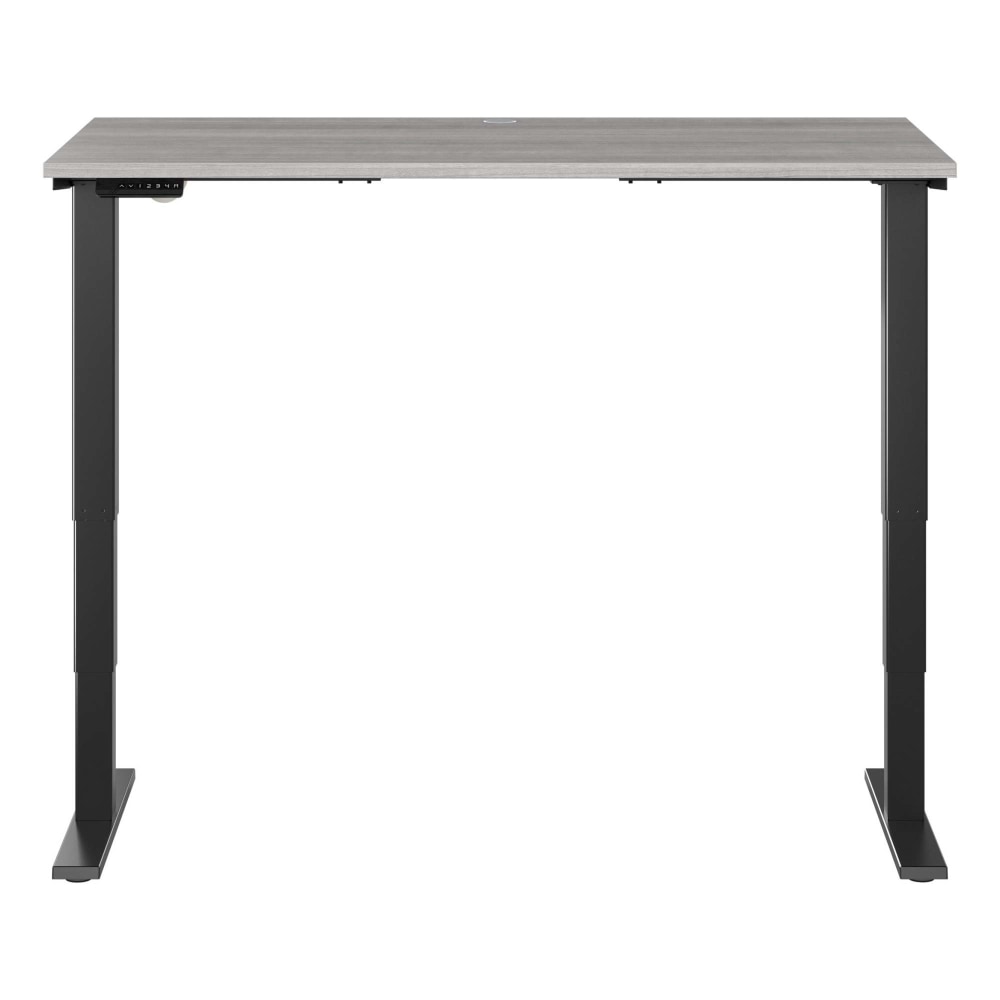 Bush Business Furniture Move 40 Series Electric 60inW x 30inD Electric Height-Adjustable Standing Desk, Platinum Gray/Black, Standard Delivery