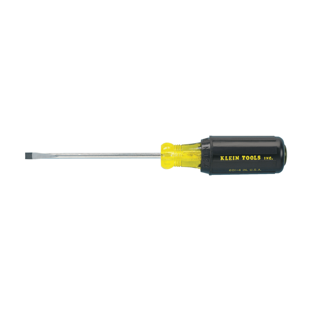 Klein Tools 3/16in Cabinet Tip Screwdriver, 4in