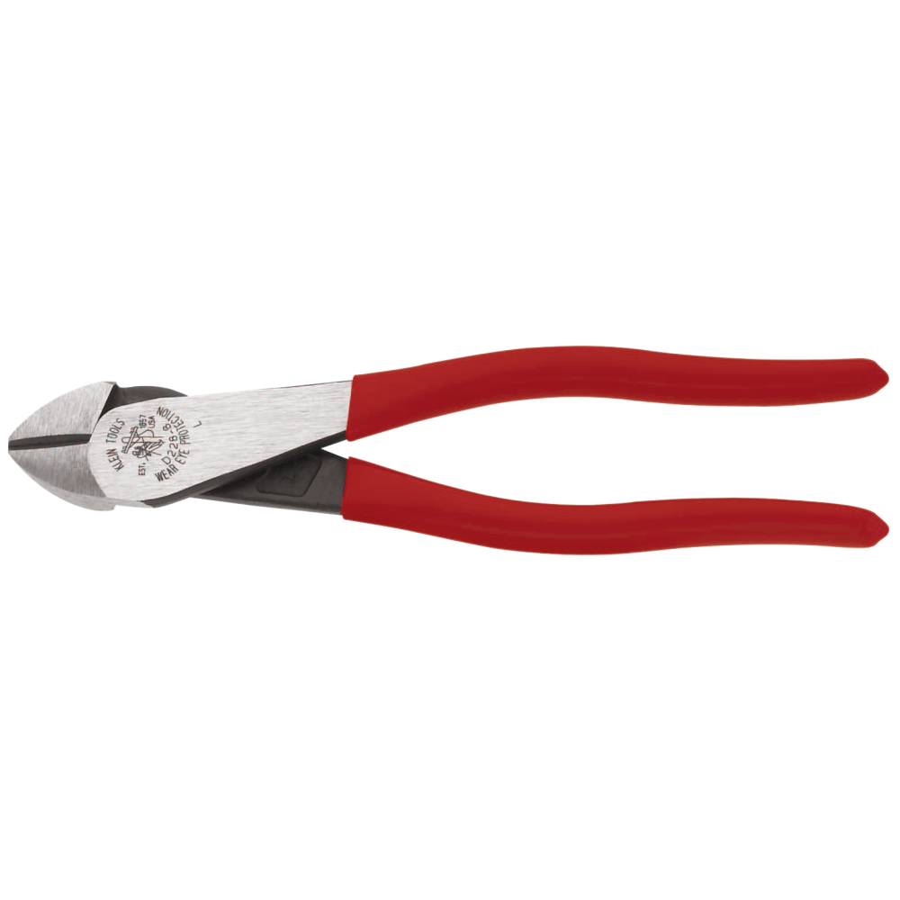 Diagonal-Cutting High-Leverage Pliers, 8 in, Bevel