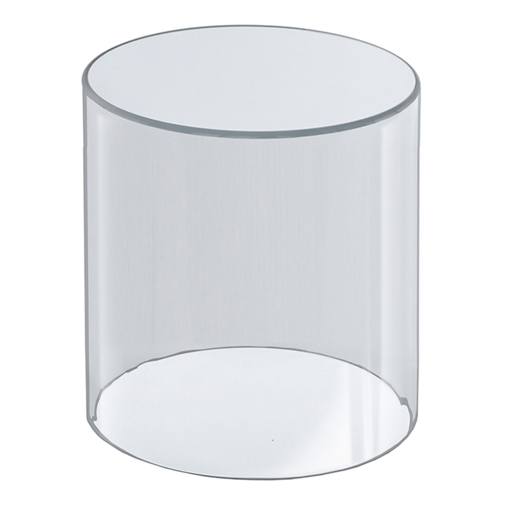 Azar Displays Acrylic Cylinder Riser Container, Medium Size, 10in x 8in, Clear