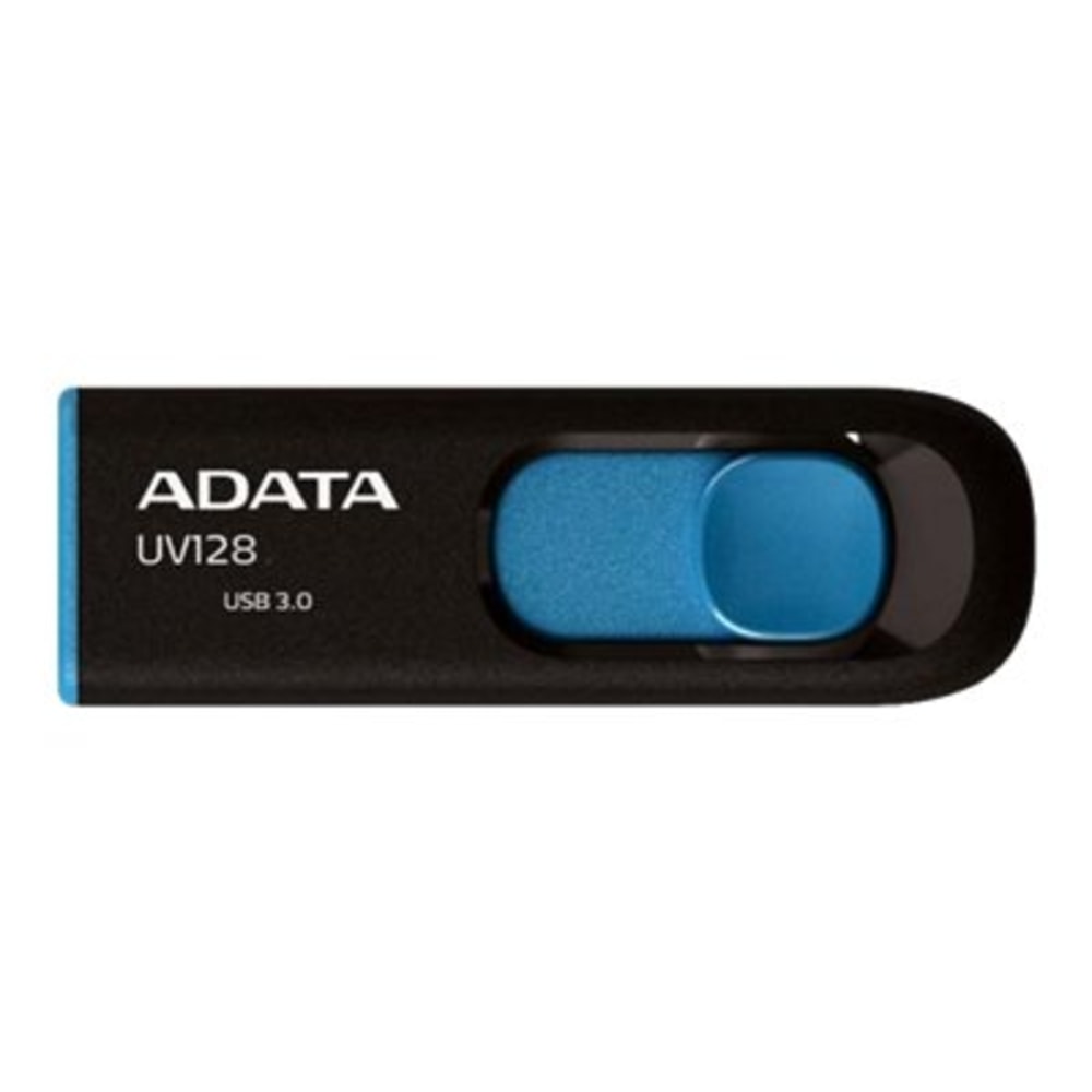 ADATA DashDrive UV128 - USB flash drive - 16 GB - USB 3.0 - black/blue