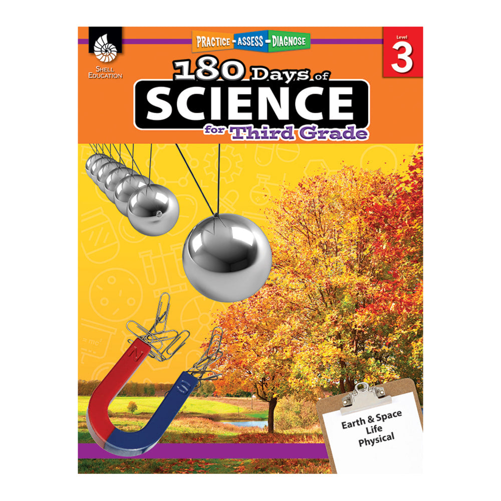 Shell Education 180 Days Of Science, Grade 3