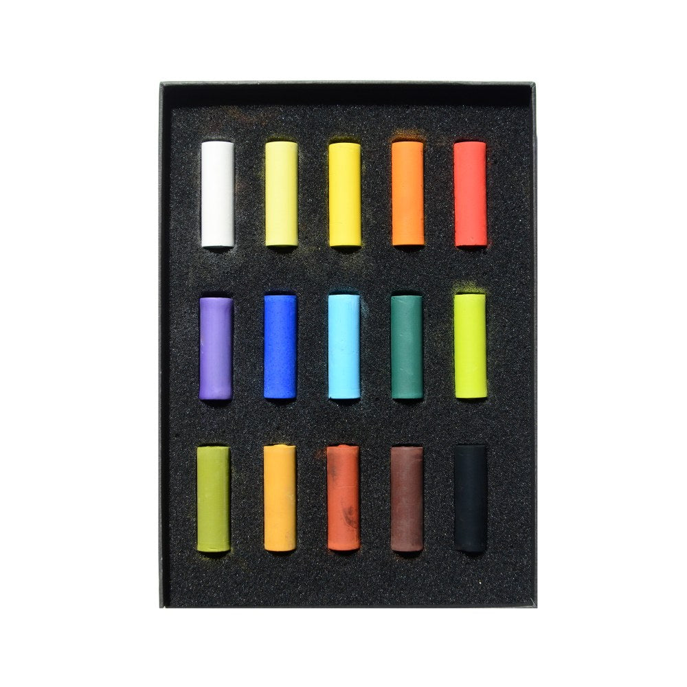 Rembrandt Soft Pastels, Half-Size, Assorted, Set Of 15