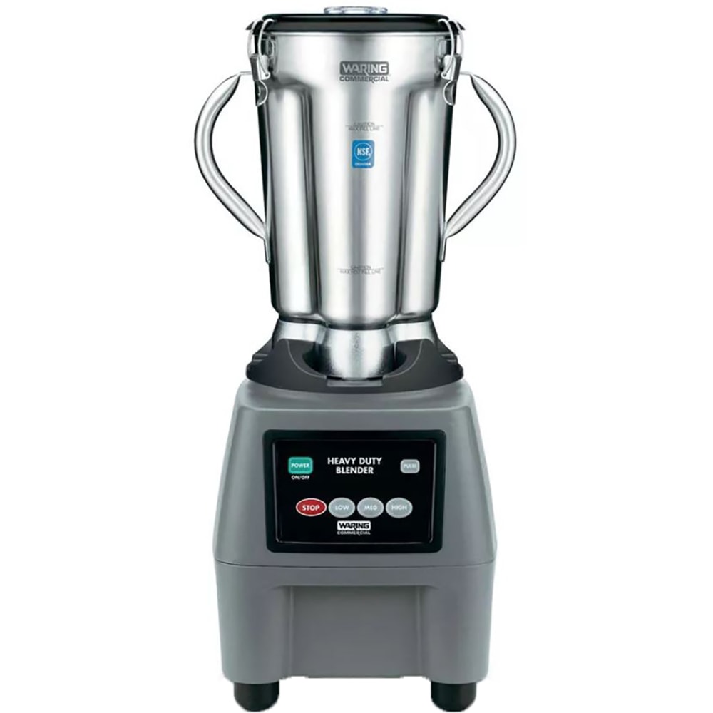 Waring Variable Speed Food Blender, 128 Oz, Silver/Gray