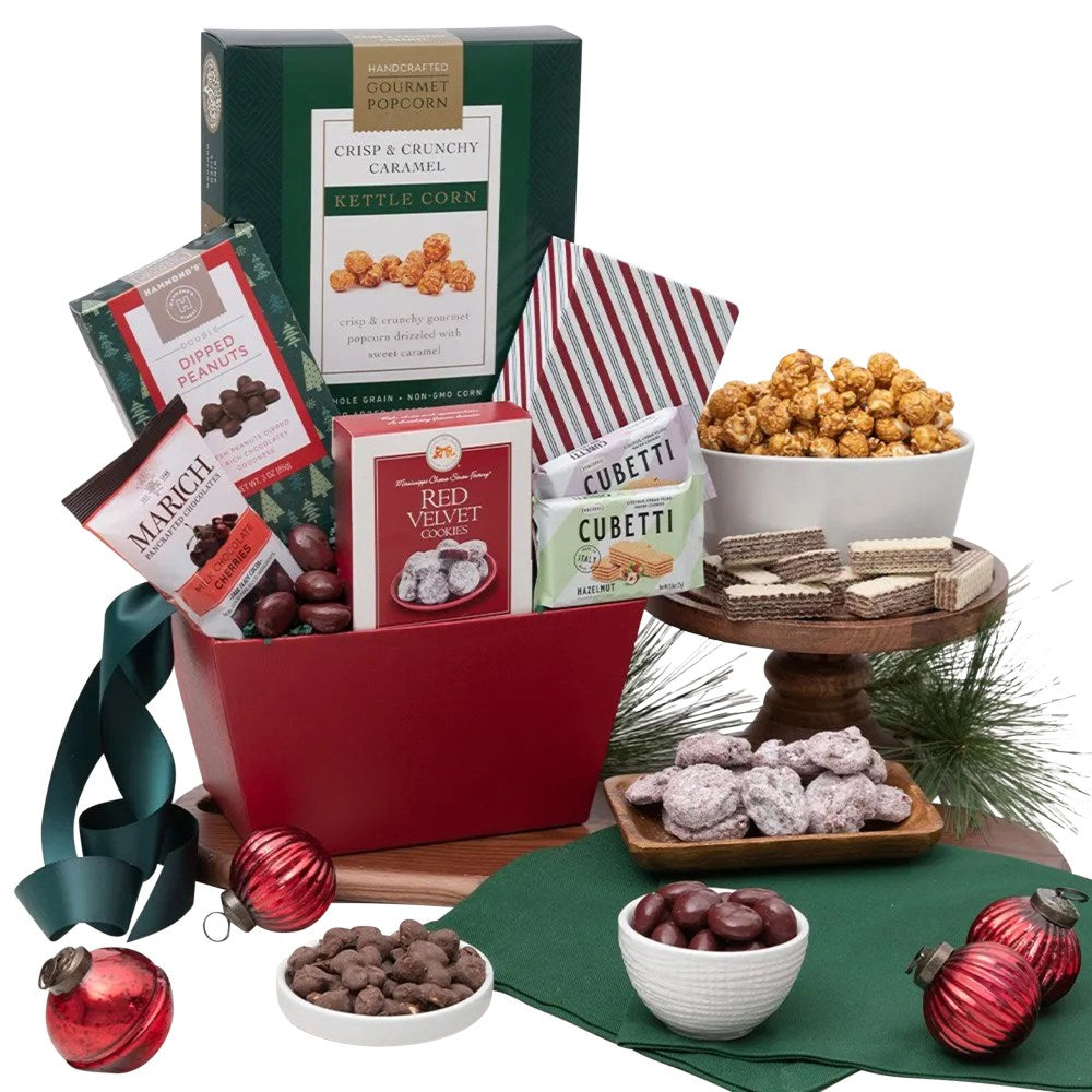 Gourmet Gift Baskets A Taste Of Christmas Gift Basket