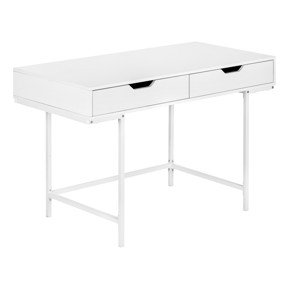 Monarch Specialties Pollard 48inW Computer Desk, White