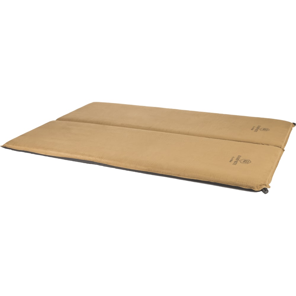 Kamp-Rite 4x4 Self-Inflating Pad, Compact Double, 3inH x 51inW x 77inD, Tan