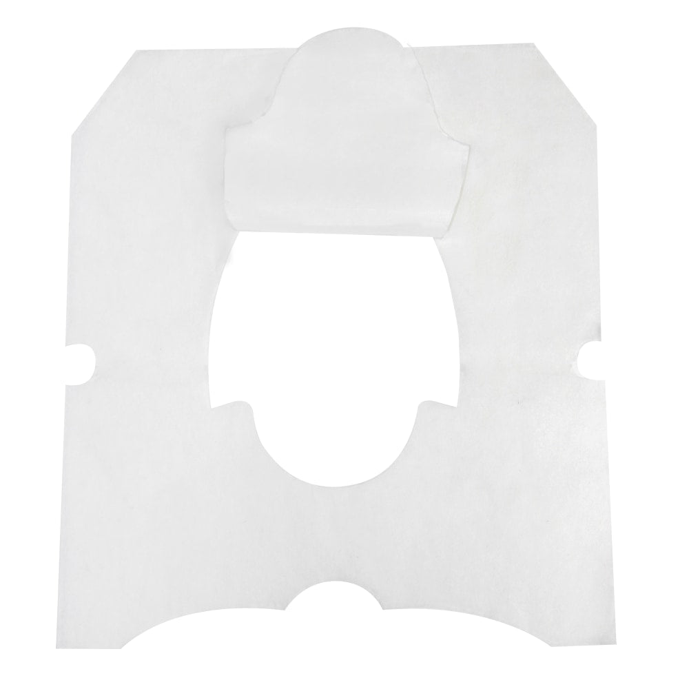 Hospeco Evogen Paper Toilet Seat Covers, 125 Covers Per Pack, Case Of 24 Packs