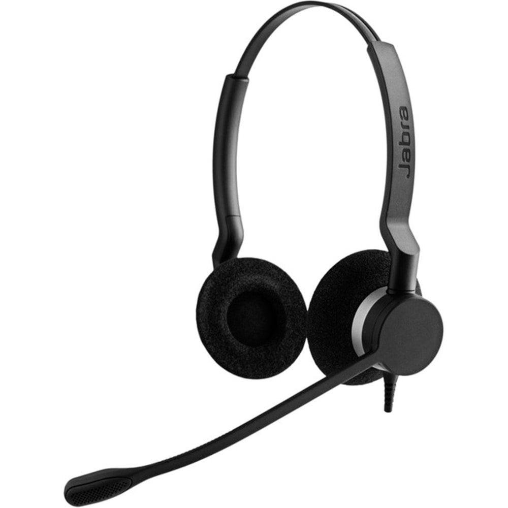 Jabra BIZ 2300 USB Headset - Stereo - USB - Wired - Over-the-head - Binaural - Supra-aural - Noise Cancelling Microphone