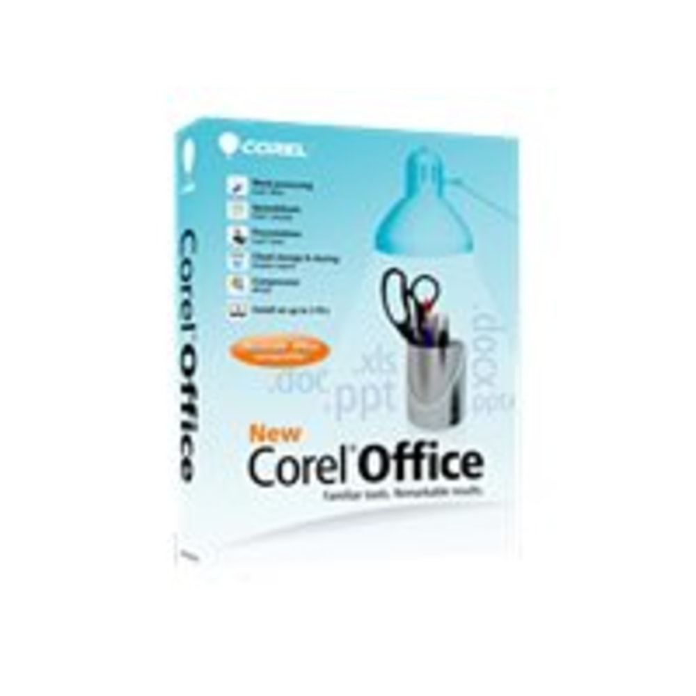 Corel Office - (v. 5) - box pack - 1 user (mini-box) - Win - English - United States