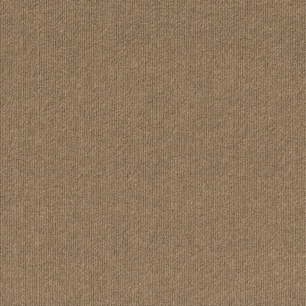 Foss Floors Ridgeline Peel & Stick Carpet Tiles, 24in x 24in, Chestnut, Set Of 15 Tiles