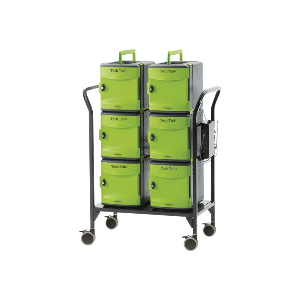 Copernicus Tech Tub2 Modular - Cart (sync and charge) - for 32 tablets - lockable - ABS plastic