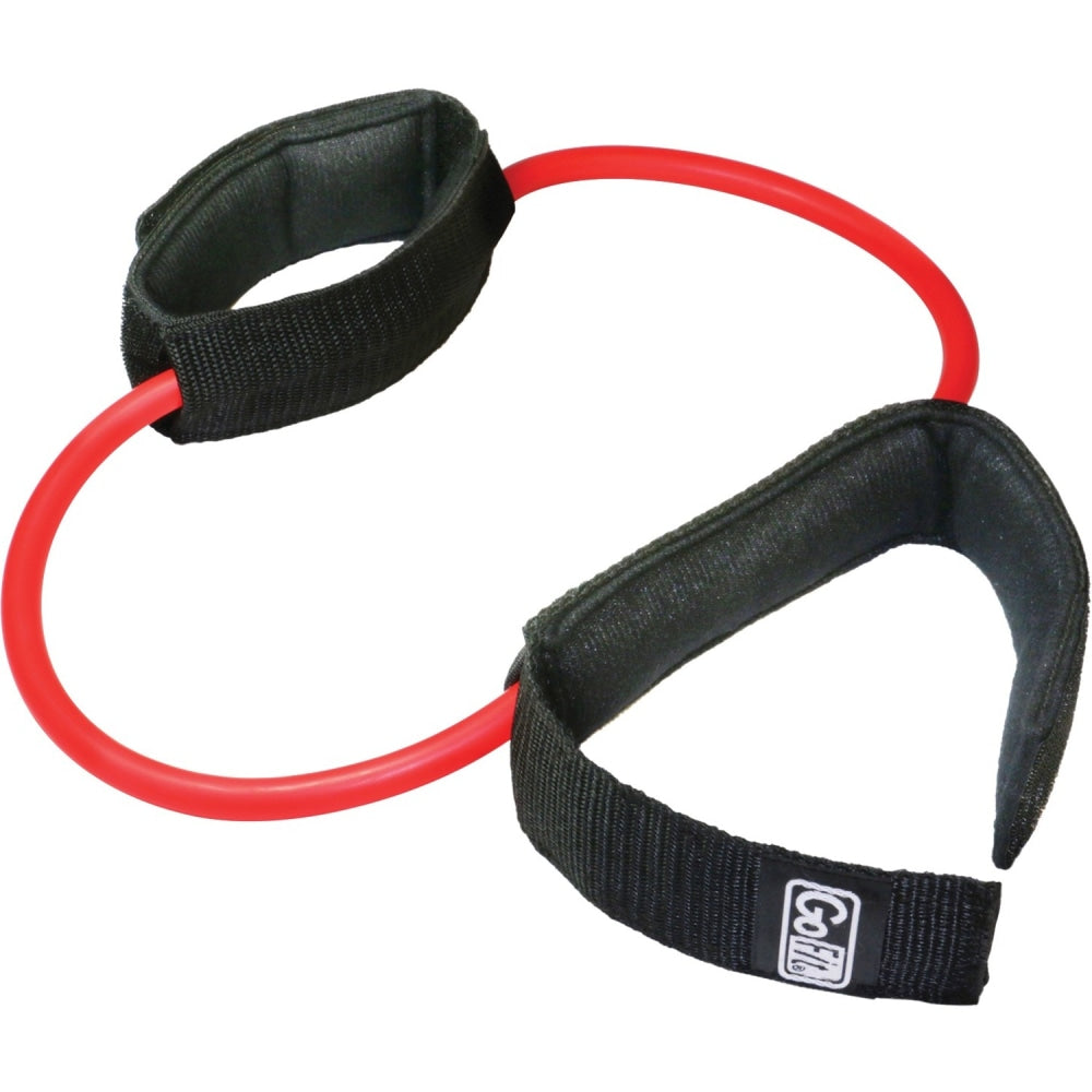 GoFit Resist-a-Cuffs (Medium to Heavy Resistance/Red) - Red - Rubber