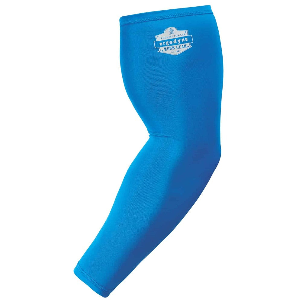 Ergodyne Chill-Its 6690 Cooling Arm Sleeve, X-Large, Blue