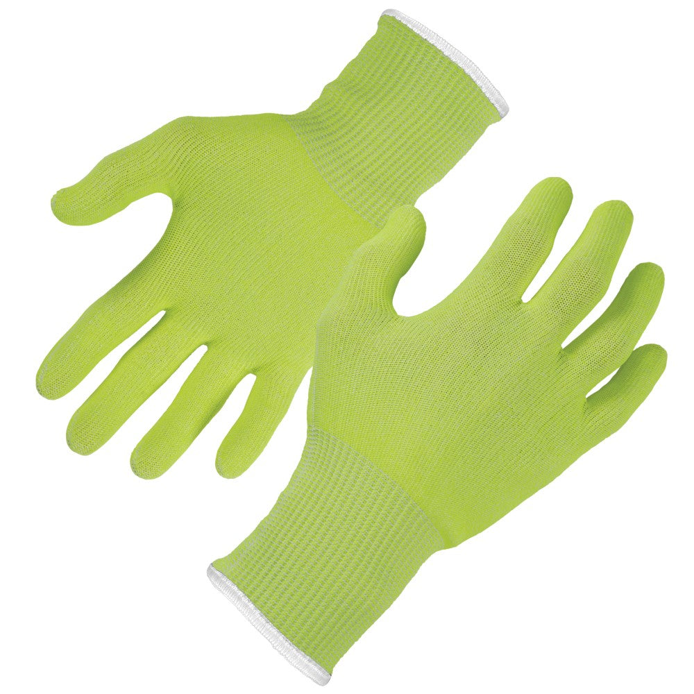 Ergodyne ProFlex 7040 Polyethylene Food Grade Gloves, XL, Lime, Case Of 144 Pairs