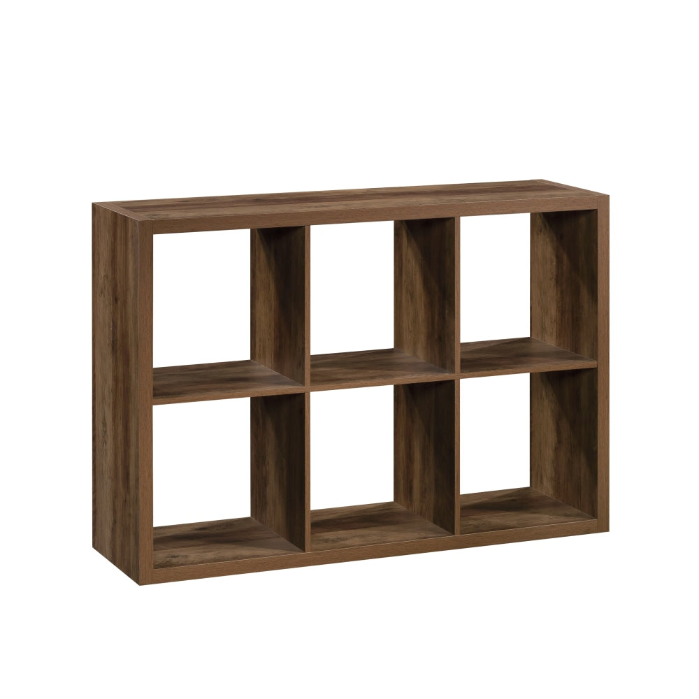 Sauder Select 44inH 6-Cube Storage Bookcase, Rural Pine