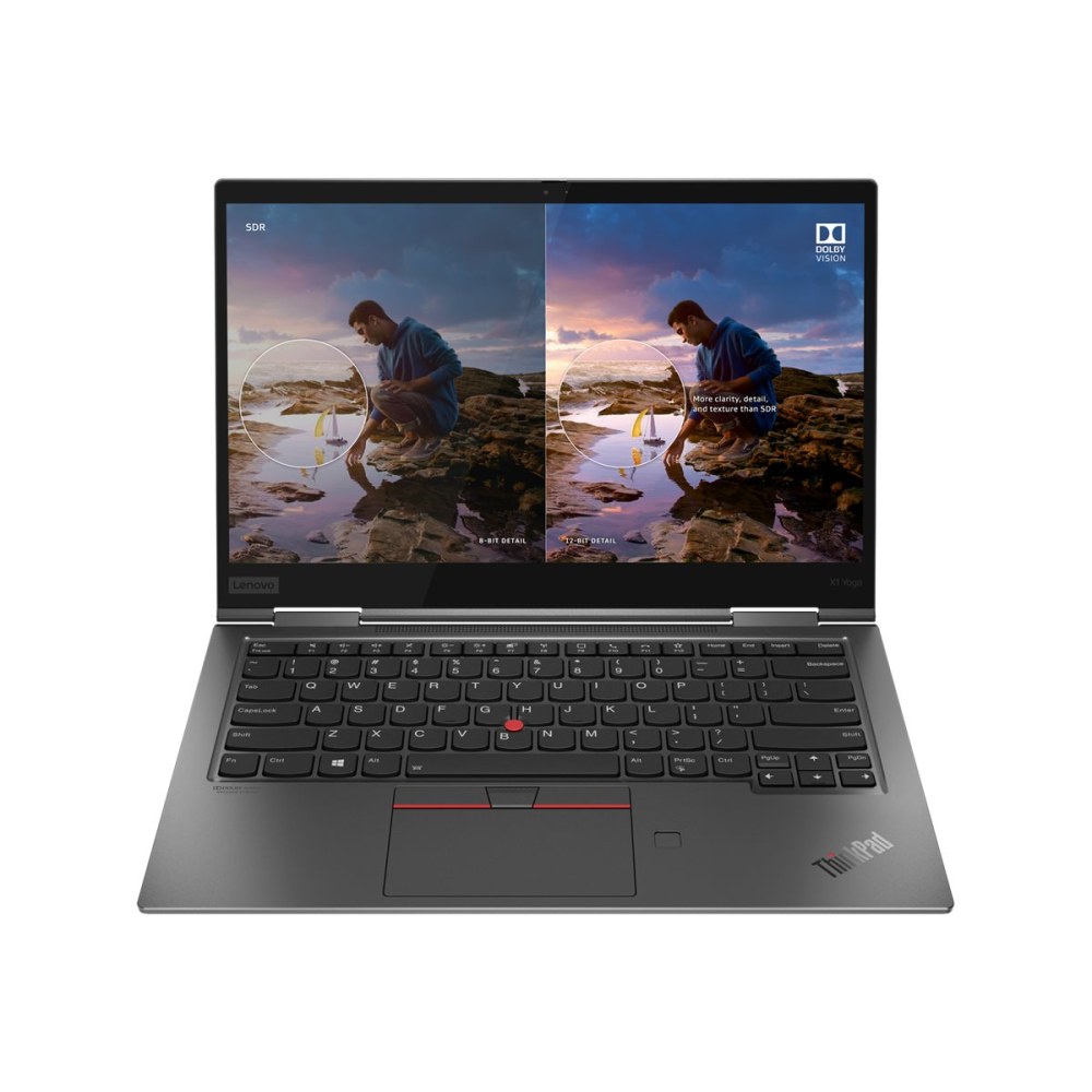 Lenovo ThinkPad X1 Yoga Gen 5 20UB001FUS 14in Touchscreen 2 in 1 Notebook - Full HD - Intel Core i5 (10th Gen) i5-10210U 1.60 GHz - 8 GB RAM - 256 GB SSD - Iron Gray - Windows 10 Pro - Intel UHD Graphics